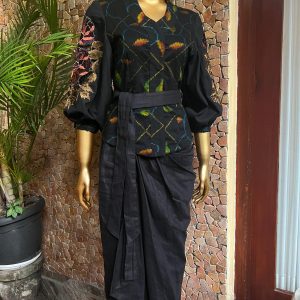 Top Gissela Tenun Bordir
