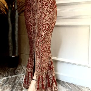 KAMEN PAYET SONGKET BORDIR DUYUNG
